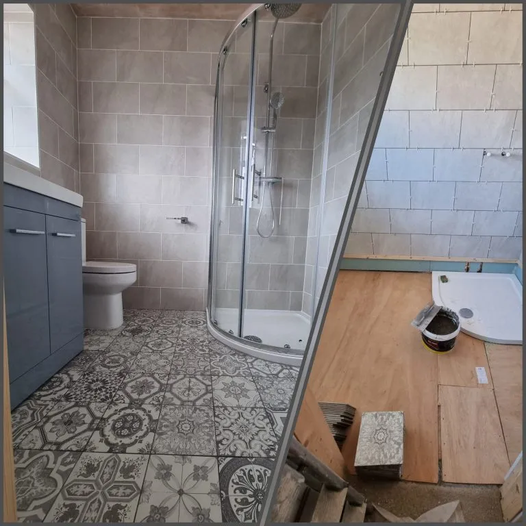 Bathroom Before/After