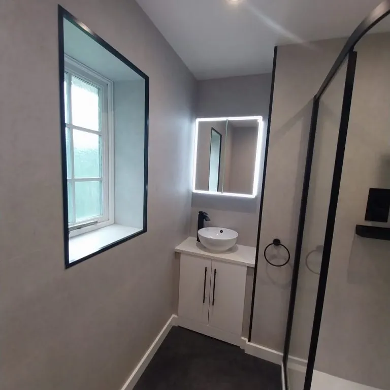 Stunning bathroom completed within the Wrexham area