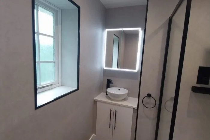 Stunning bathroom completed within the Wrexham area